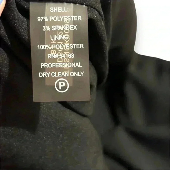 Tommy Hilfiger Size 12 Classic Little Black Dress Sleeveless Fitted Knee Length - Picture 11 of 15